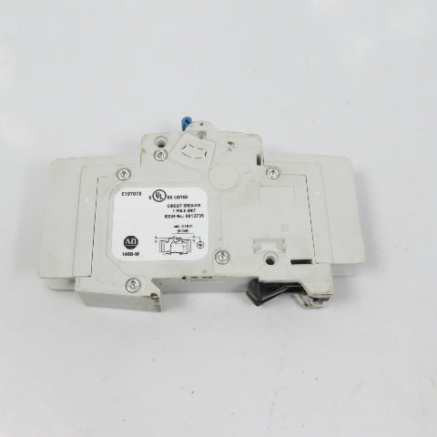 Allen Bradley 1489-M1C050 Ser D 5A Single 1-Pole Circuit Breaker 277V