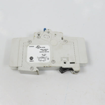 Allen Bradley 1489-M1C050 Ser D 5A Single 1-Pole Circuit Breaker 277V