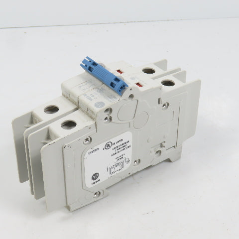 Allen Bradley 1489-M2C100 Ser D 10A Two 2-Pole Circuit Breaker 480/277V