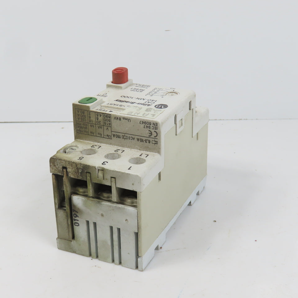 Allen Bradley 140-MN-1000 Ser C Manual Motor Starter / Protector 6.3-10A 15HP
