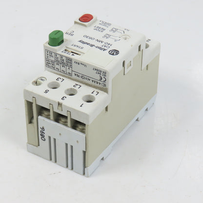 Allen Bradley 140-MN-0630 Ser C Manual Motor Starter / Protector 15HP 4.0-6.3A