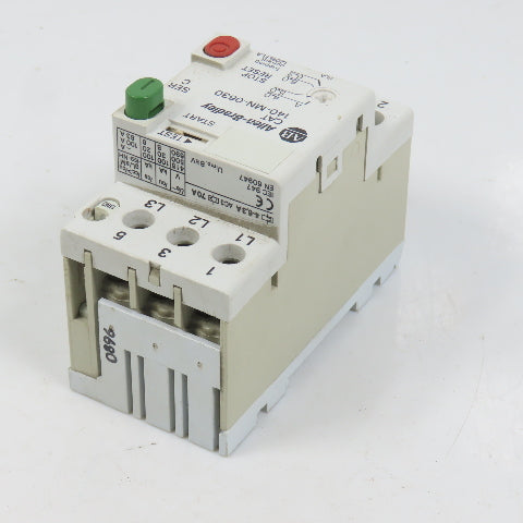 Allen Bradley 140-MN-0630 Ser C Manual Motor Starter / Protector 15HP 4.0-6.3A
