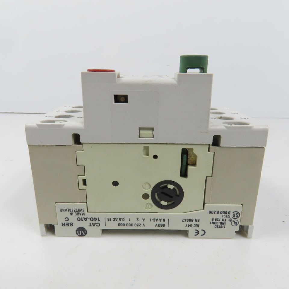 Allen Bradley 140-MN-0250 Ser C Manual Motor Starter / Protector 1HP 1.6-2.5A