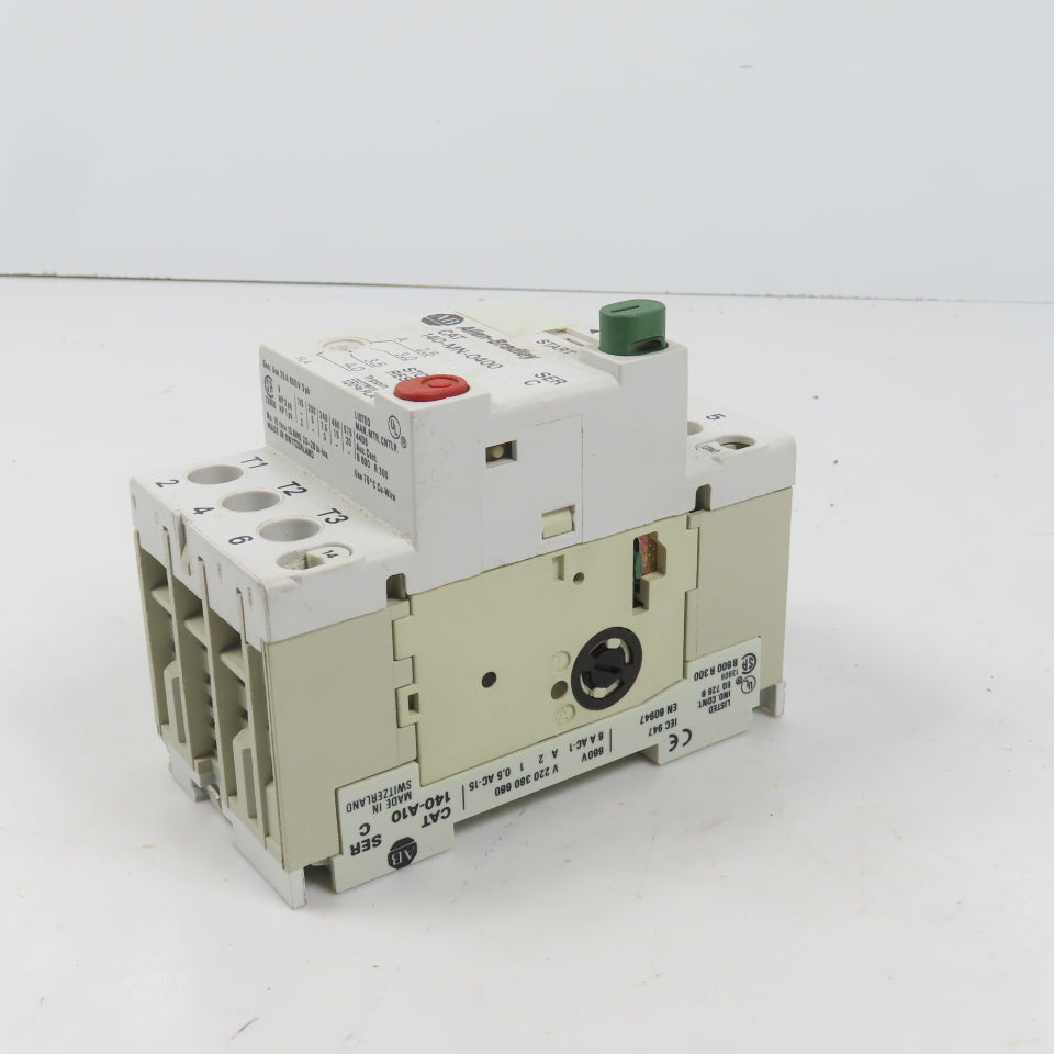 Allen Bradley 140-MN-0400 Ser C Manual Motor Starter / Protector 15HP 2.5-4.0A