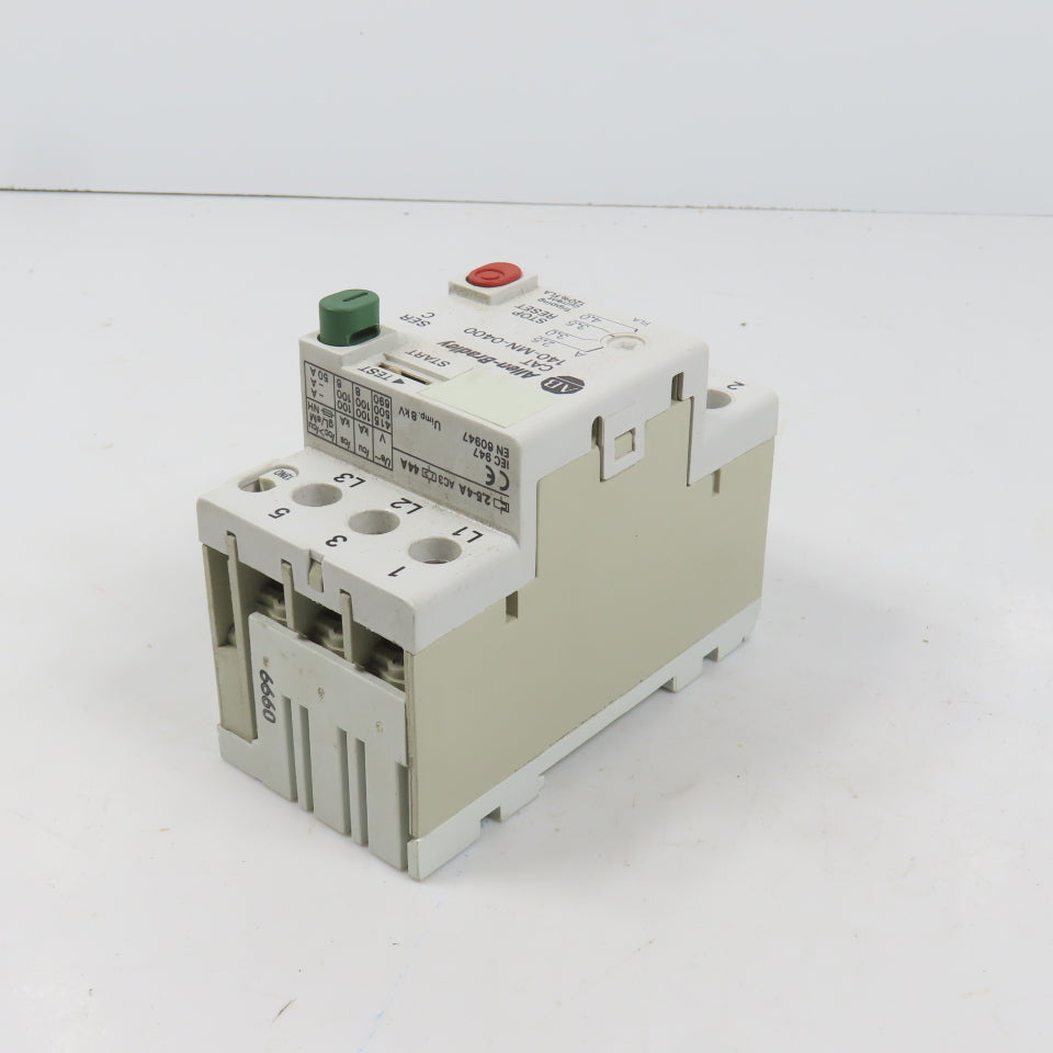 Allen Bradley 140-MN-0400 Ser C Manual Motor Starter / Protector 15HP 2.5-4.0A