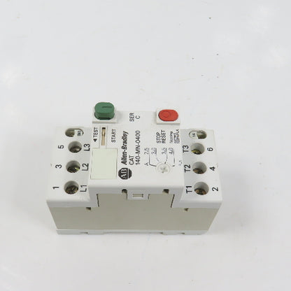 Allen Bradley 140-MN-0400 Ser C Manual Motor Starter / Protector 15HP 2.5-4.0A