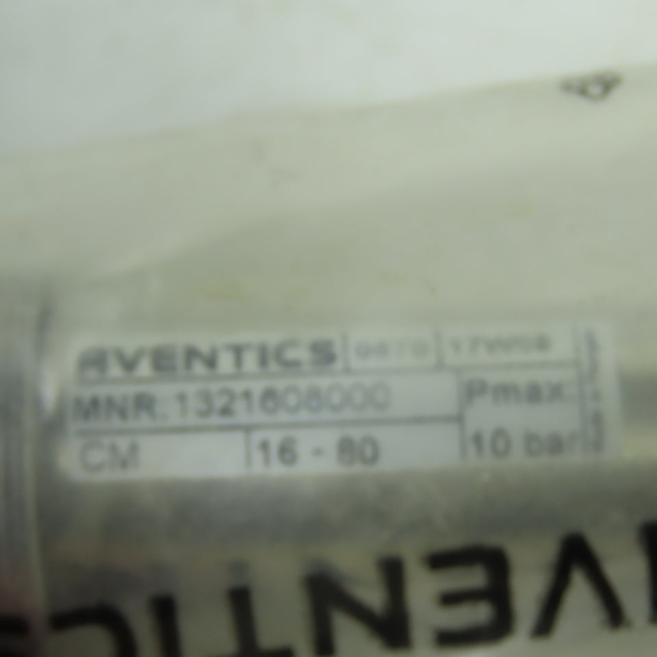 Adventics 1321608000 Double Acting Pneumatic Cylinder 16mmBore 80mm Stroke 10Bar