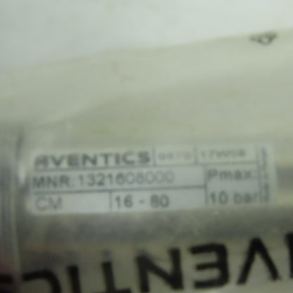 Adventics 1321608000 Double Acting Pneumatic Cylinder 16mmBore 80mm Stroke 10Bar