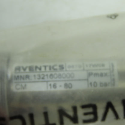Adventics 1321608000 Double Acting Pneumatic Cylinder 16mmBore 80mm Stroke 10Bar