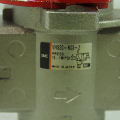 SMC VHS30-N03-Z 3-Port Pressure Relief Valve 3/8" NPT 150PSI