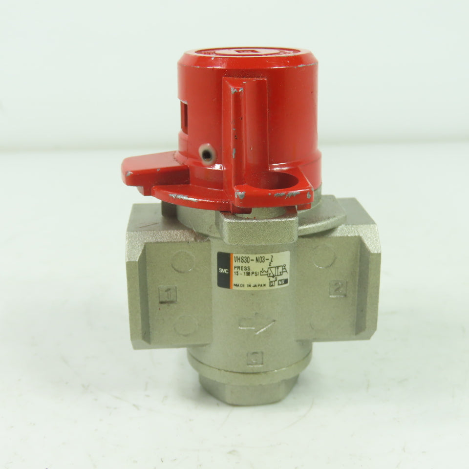 SMC VHS30-N03-Z 3-Port Pressure Relief Valve 3/8" NPT 150PSI