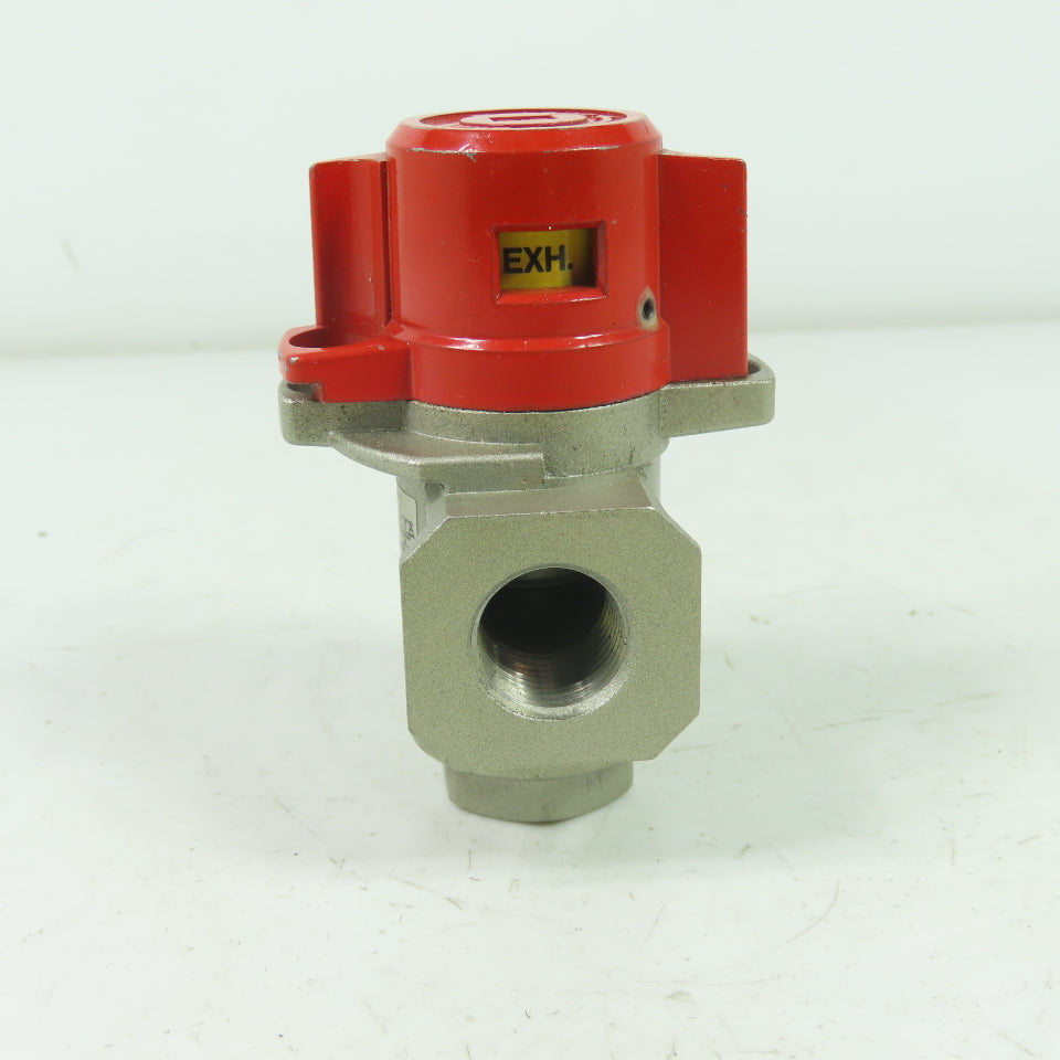 SMC VHS30-N03-Z 3-Port Pressure Relief Valve 3/8" NPT 150PSI