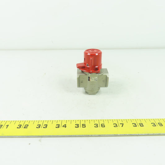 SMC VHS30-N03-Z 3-Port Pressure Relief Valve 3/8" NPT 150PSI