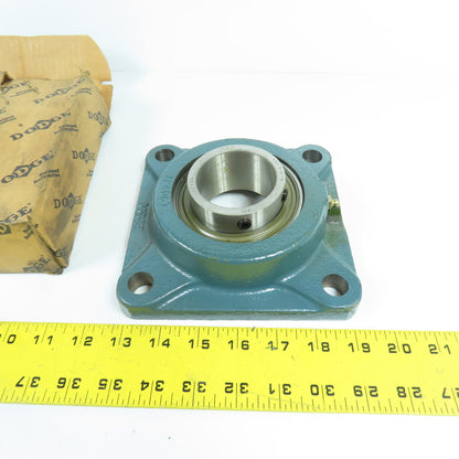 Dodge F4B-VSC-203 123633 4-Bolt Flange Mount Block Ball Bearing 2-3/16" NEW