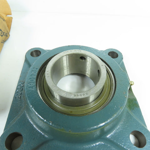 Dodge F4B-VSC-203 123633 4-Bolt Flange Mount Block Ball Bearing 2-3/16" NEW