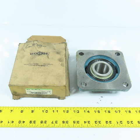 Dodge F4B-SCM-107 4-Bolt Flange Mount Block Ball Bearing 1-7/16" NEW