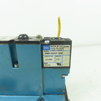 Mac 92B-AAB-BAA-DM-DDAP-1DM Solenoid Valve 120PSI 24VDC 1/4" NPT