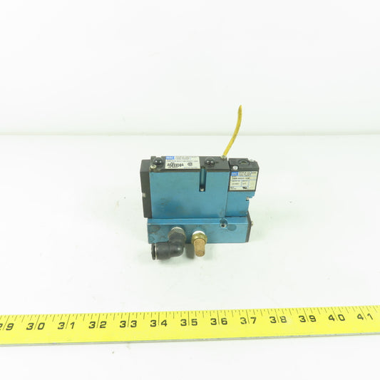 Mac 92B-AAB-BAA-DM-DDAP-1DM Solenoid Valve 120PSI 24VDC 1/4" NPT