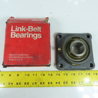 Rexnord Link-Belt F3U224E3 4-Bolt Flange Mount Block Ball Bearing 1-1/2" NEW