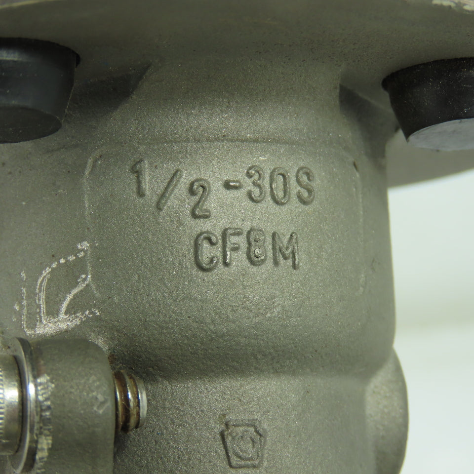 Jamesbury 1/2 530SV-31-3600TT Ball Valve 1/2-30S CF8M 720CWP-PSIG