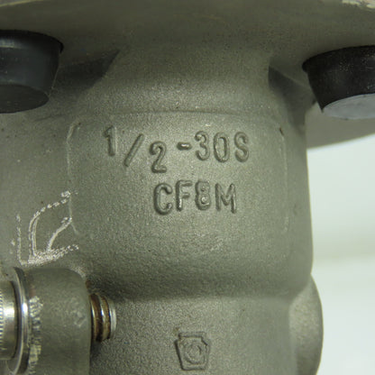 Jamesbury 1/2 530SV-31-3600TT Ball Valve 1/2-30S CF8M 720CWP-PSIG