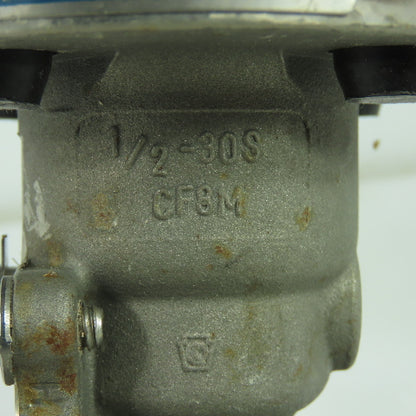 Jamesbury 1/2 530S-V-31-3600-TT Ball Valve 1/2-30S CF8M 720CWP-PSIG