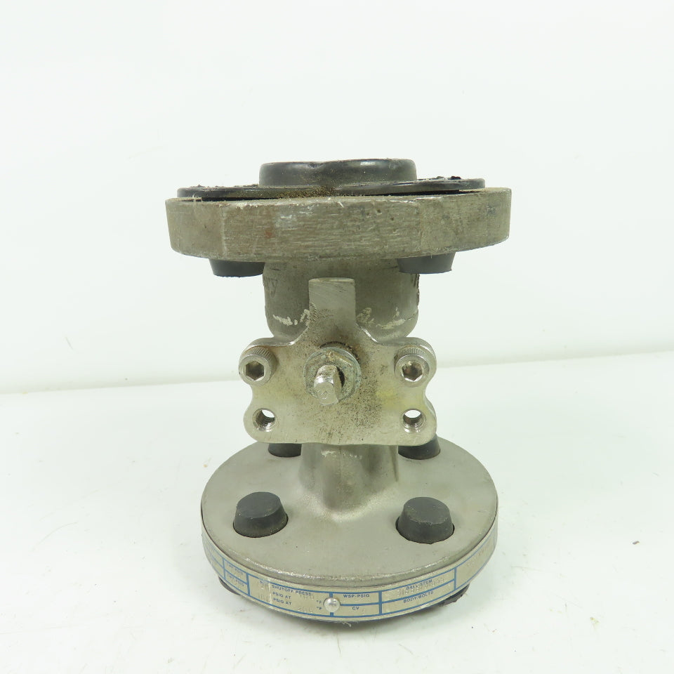 Jamesbury 1/2 530SV-31-3600TT37 Ball Valve 1/2-30S CF8M 720CWP-PSIG
