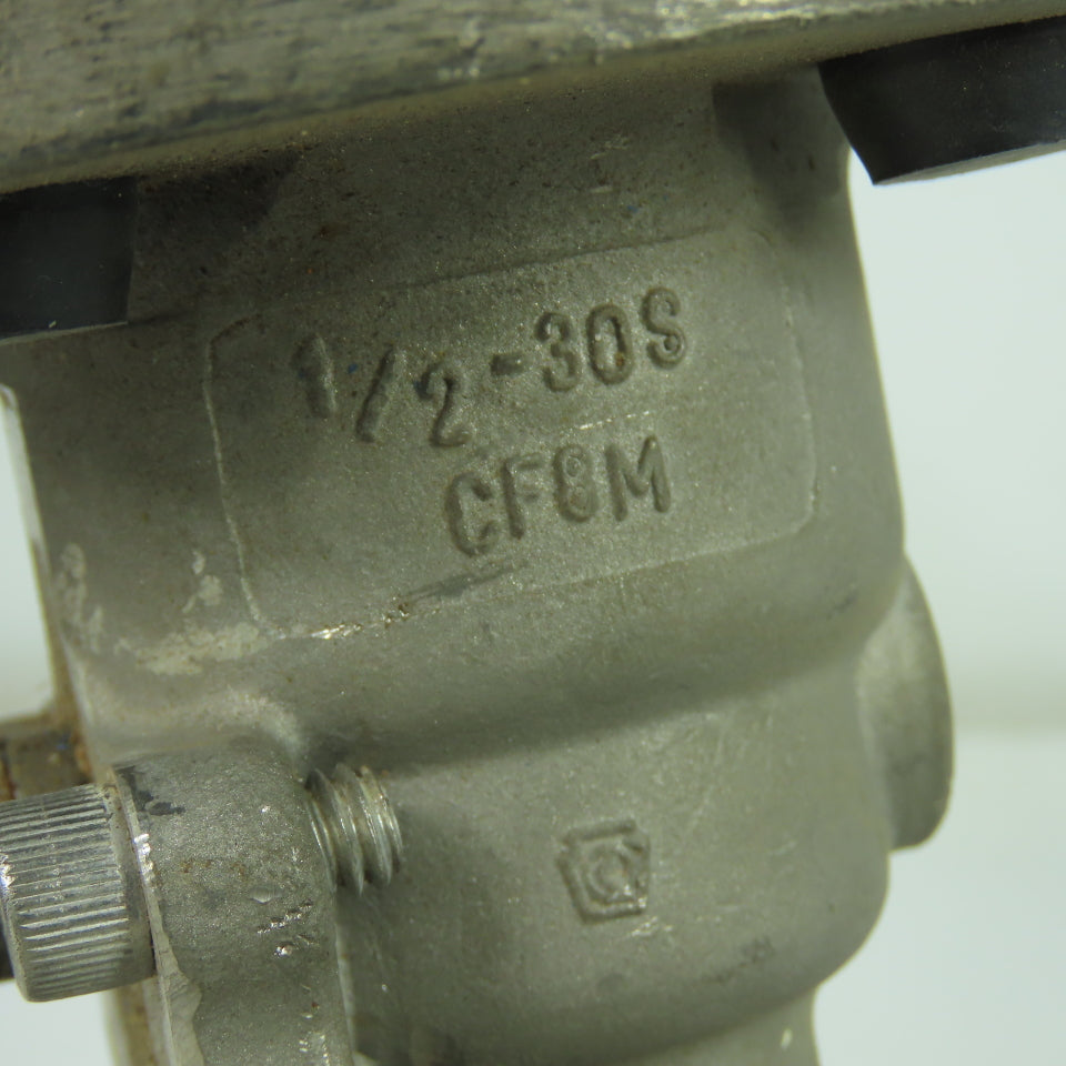 Jamesbury 1/2 530SV-31-3600TT37 Ball Valve 1/2-30S CF8M 720CWP-PSIG