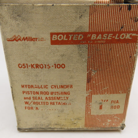 Miller Fluid Power 051-KR015-100 1" Rod Diameter Bolted Base-Lok Bushing Kit