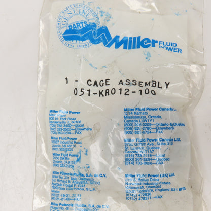 Miller Fluid Power 051-KR015-100 1" Rod Diameter Bolted Base-Lok Bushing Kit