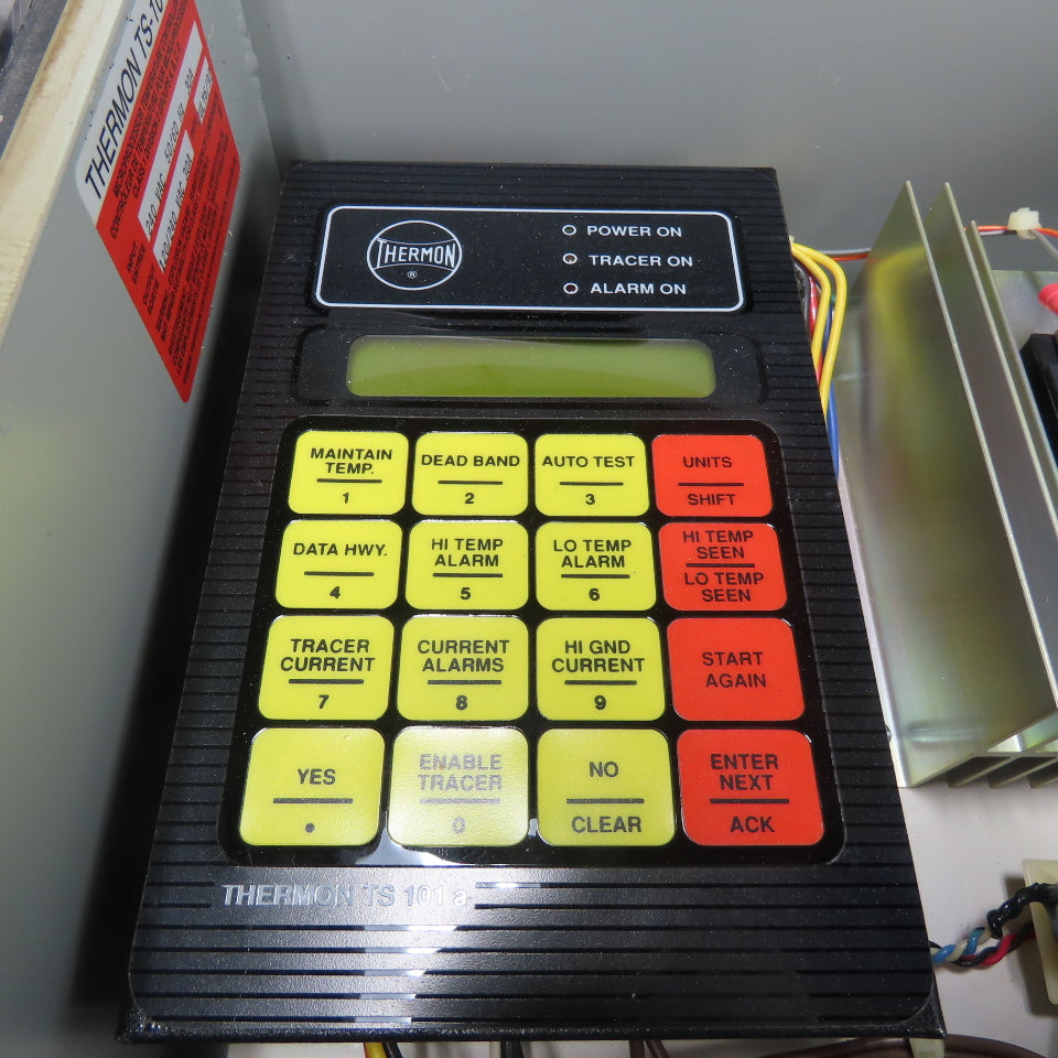 Thermon TS-101 Heat Tracing Control & Monitoring System Temp. Controller 120VAC