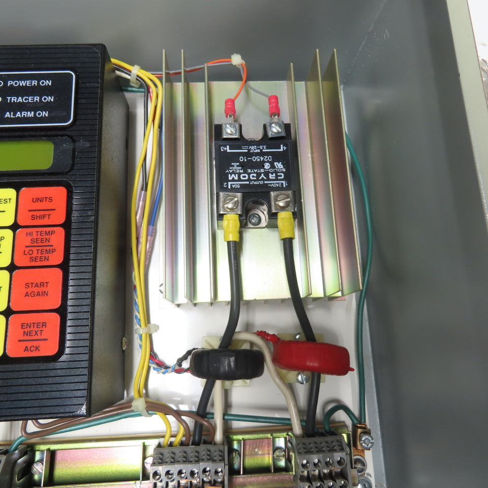 Thermon TS-101 Heat Tracing Control & Monitoring System Temp. Controller 120VAC