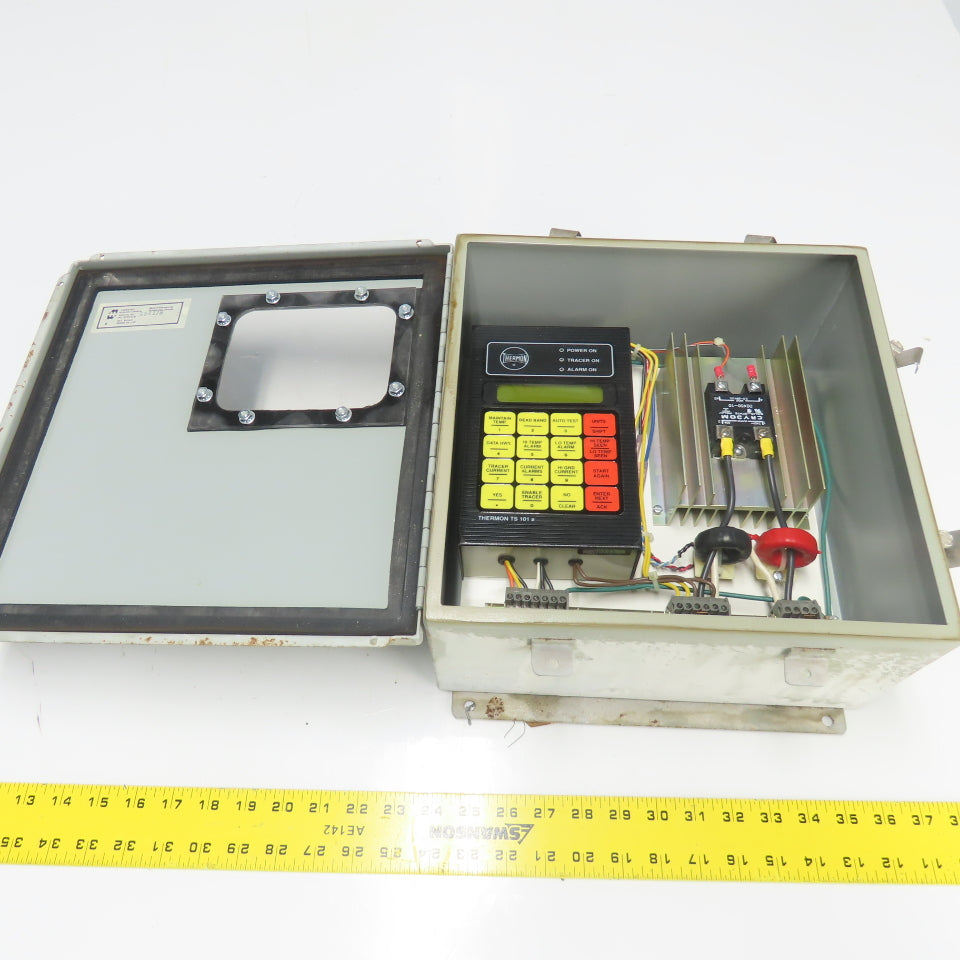 Thermon TS-101 Heat Tracing Control & Monitoring System Temp. Controller 120VAC
