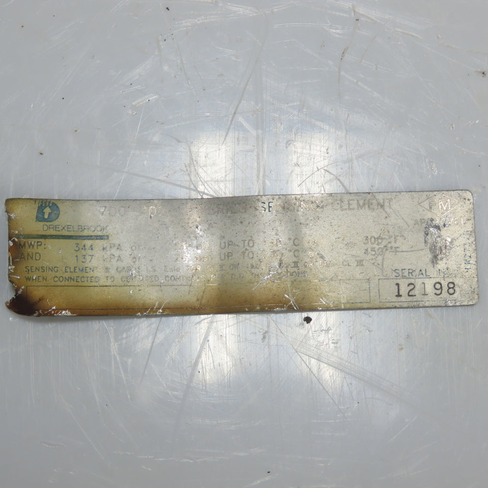 Drexelbrook 700-2002-2 Level Control Sensing Element 21" Probe From Flange