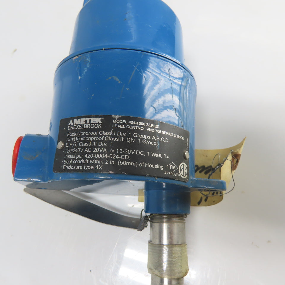 Ametek Drexelbrook 705-0001-001 Level Control Sensor VeriGAP 404-1000 24" Probe
