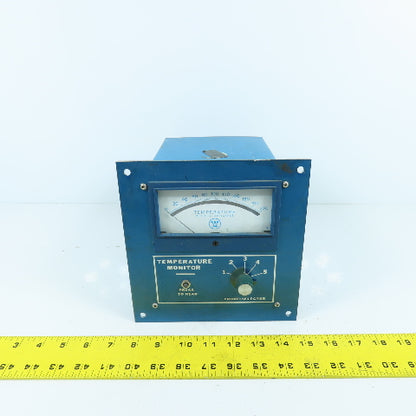 Westinghouse 2076A36-H02 Temperature Transmitter Monitor 115/230VAC 200° C