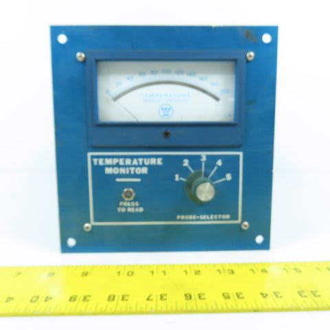 Westinghouse 2076A36-H02 Temperature Transmitter Monitor 115/230VAC 200° C