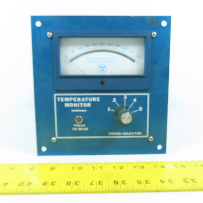 Westinghouse 2076A36-H02 Temperature Transmitter Monitor 115/230VAC 200° C