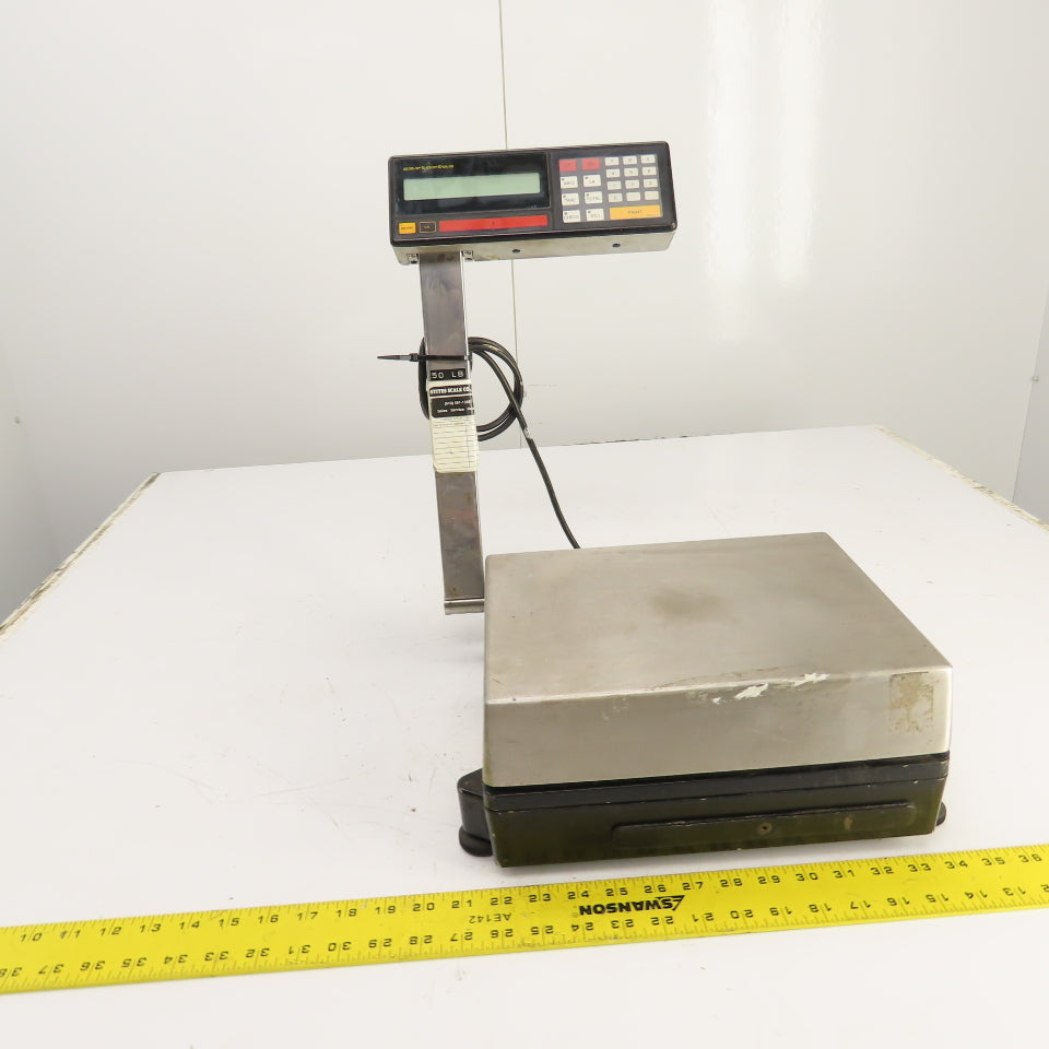Sartorius I-24000P-**HC 36030106 50LB Max Bench Scale W/Controller 120V Tested
