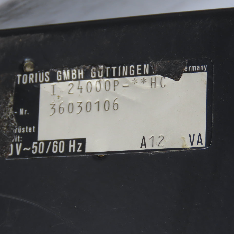 Sartorius I-24000P-**HC 36030106 50LB Max Bench Scale W/Controller 120V Tested