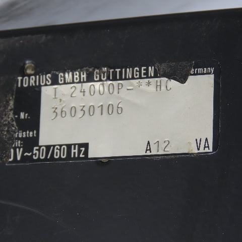 Sartorius I-24000P-**HC 36030106 50LB Max Bench Scale W/Controller 120V Tested