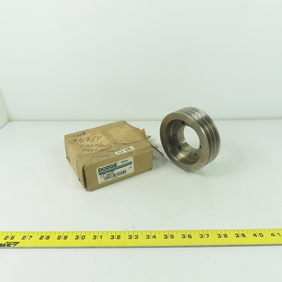Dodge 3/3V4.75-SDS 4-3/4" od X 1-1/2" Wide 3 Groove V-Belt Pulley Sheave 2.15" B