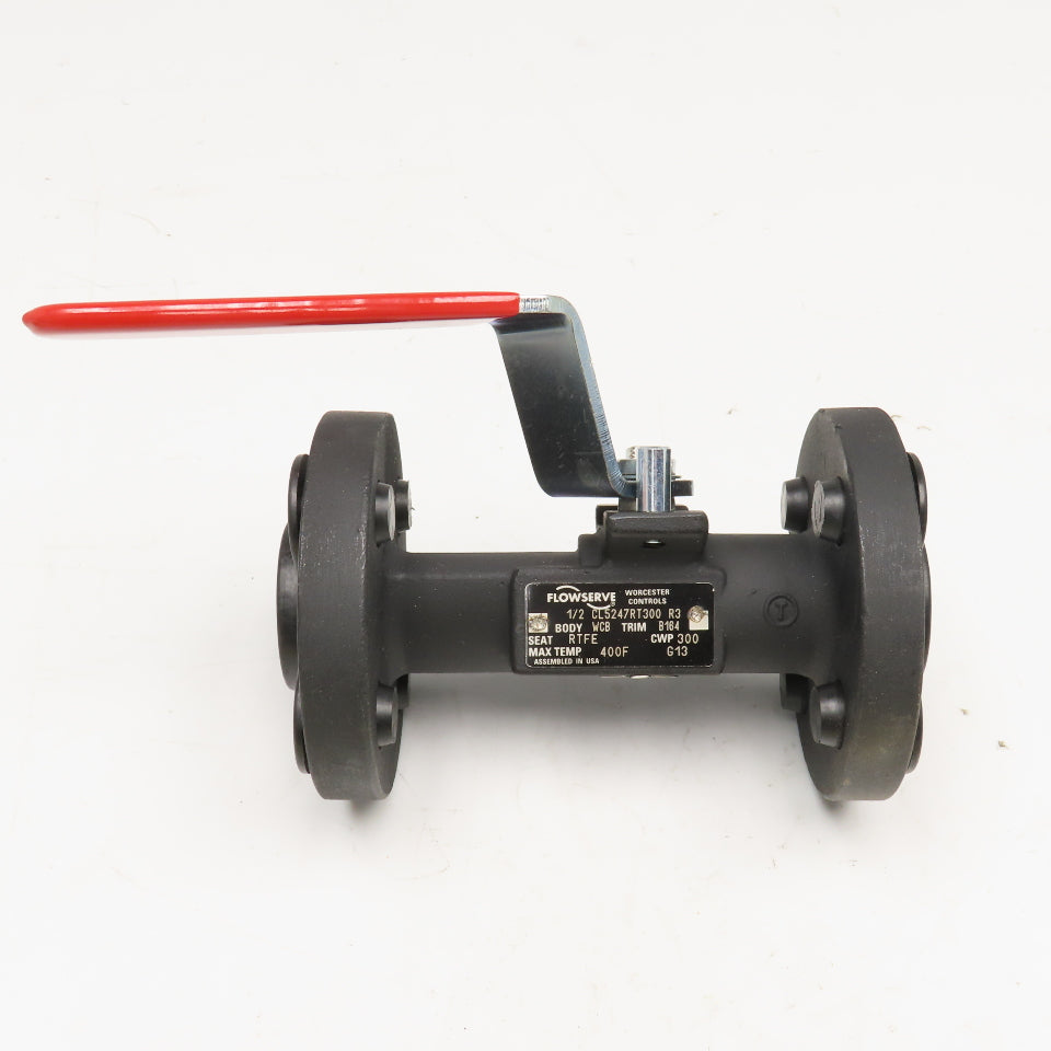 Flowserve CL5247RT300 1/2" Flange Ball Valve 300CWP