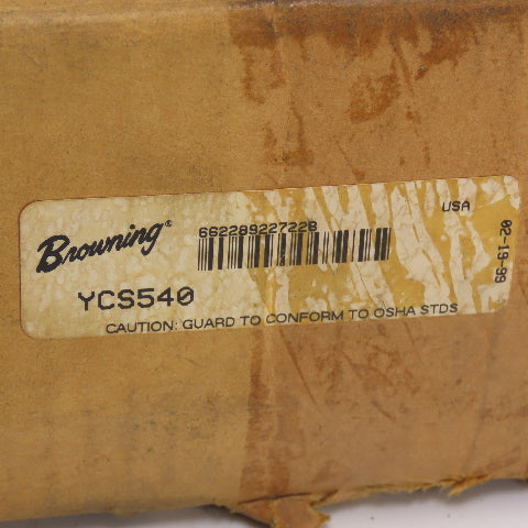 Browning YCS540 Cast Iron 40-Tooth Spur Gear 1-1/4" Bore 2-1/2" W Face 8-3/8" OD