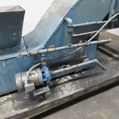 Jorgensen Incline Chip Conveyor W/Coolant Recovery 19 FPM 230/460V 3PH 3/4HP