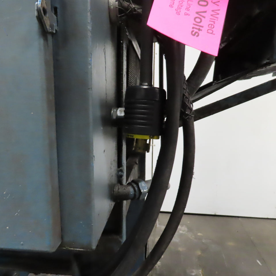 Jorgensen Incline Chip Conveyor W/Coolant Recovery 19 FPM 230/460V 3PH 3/4HP