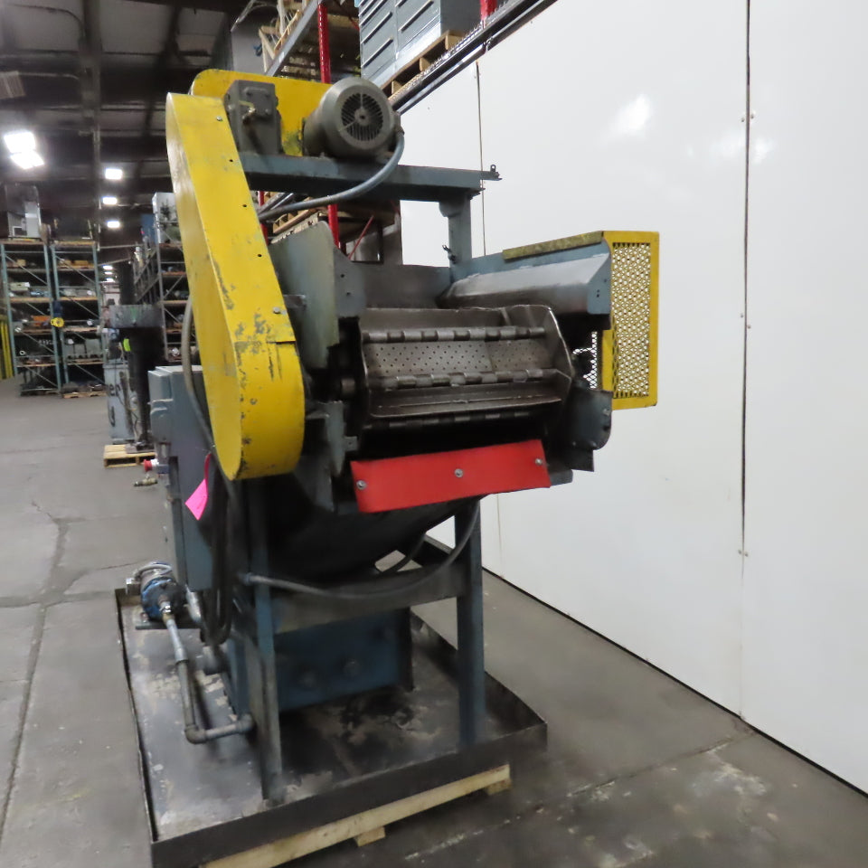 Jorgensen Incline Chip Conveyor W/Coolant Recovery 19 FPM 230/460V 3PH 3/4HP