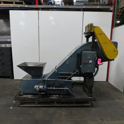 Jorgensen Incline Chip Conveyor W/Coolant Recovery 19 FPM 230/460V 3PH 3/4HP