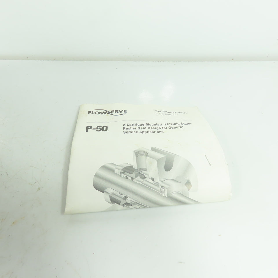 Flowserve GEB2848681B P-50 2" 50mm Mechanical Pump Seal NEW