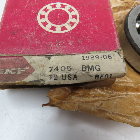 SKF 7405 BMG Single Row Angular Contact Ball Bearing 25x80x21mm